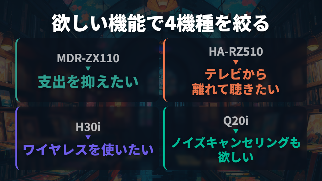 いくらで買える?予算と用途で4機種を比較