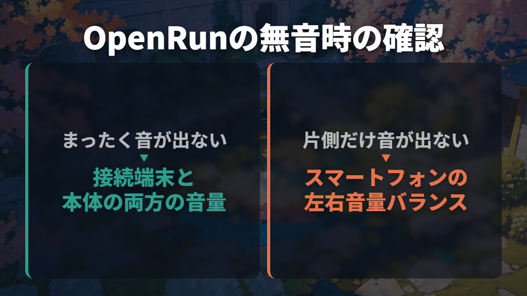 音が小さい・片側だけ聞こえないときは症状を切り分ける